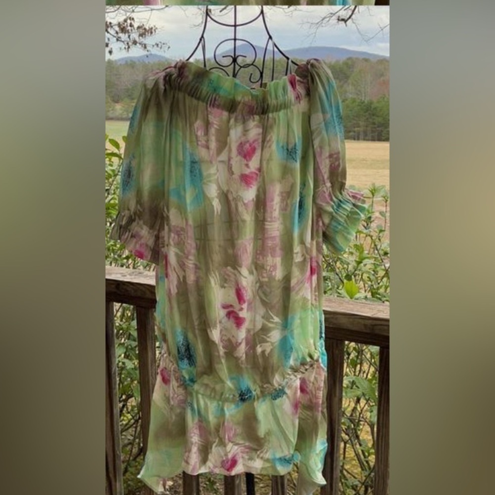 sioni Silk top M $78